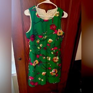 J. Crew Factory dress in green, size 6